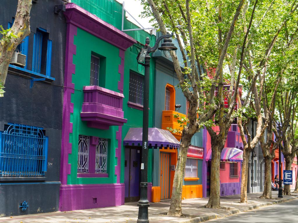 סנטיאגו Hostal Caracol מראה חיצוני תמונה