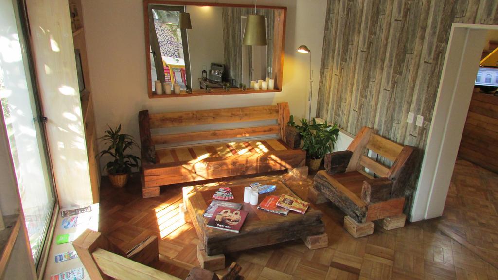 סנטיאגו Hostal Caracol מראה חיצוני תמונה